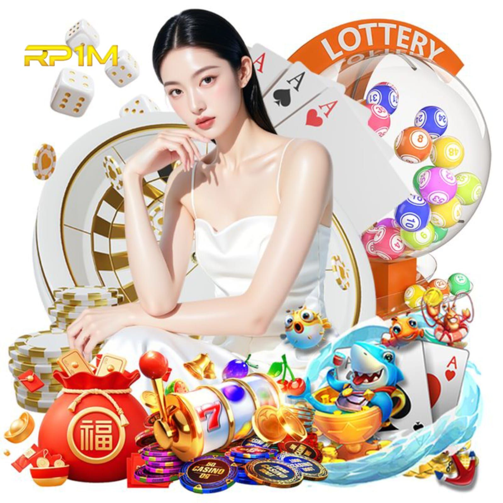 Fortune Rabbit slot game interface showing cascading reels and Asian symbols